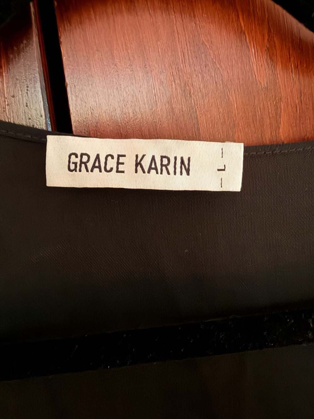 2 piece Grace Karin Black Sequined Sleeveless Cocktail Dress and Open Front Card - Picture 4 of 4